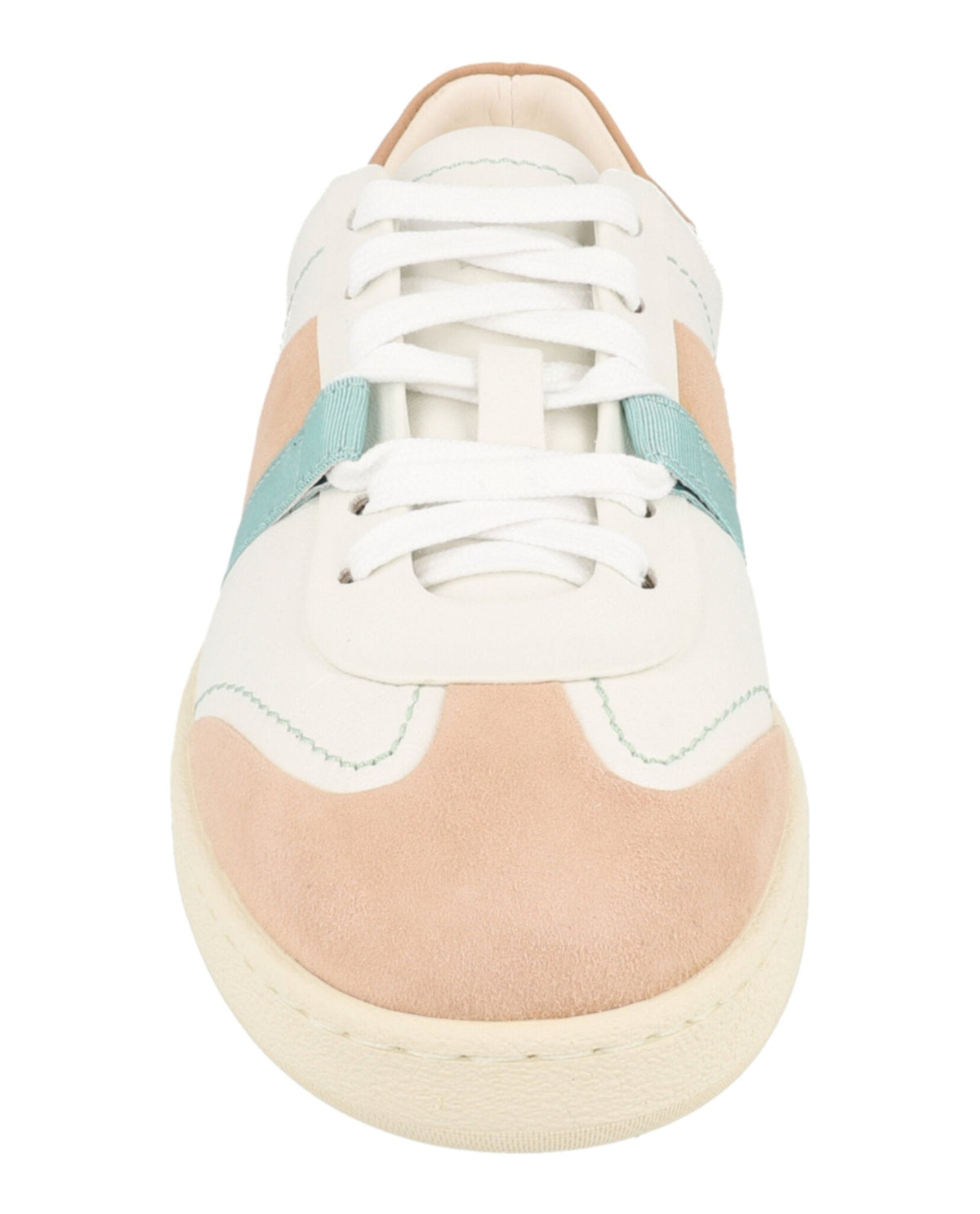 Ferragamo Garda Low Leather Sneakers
