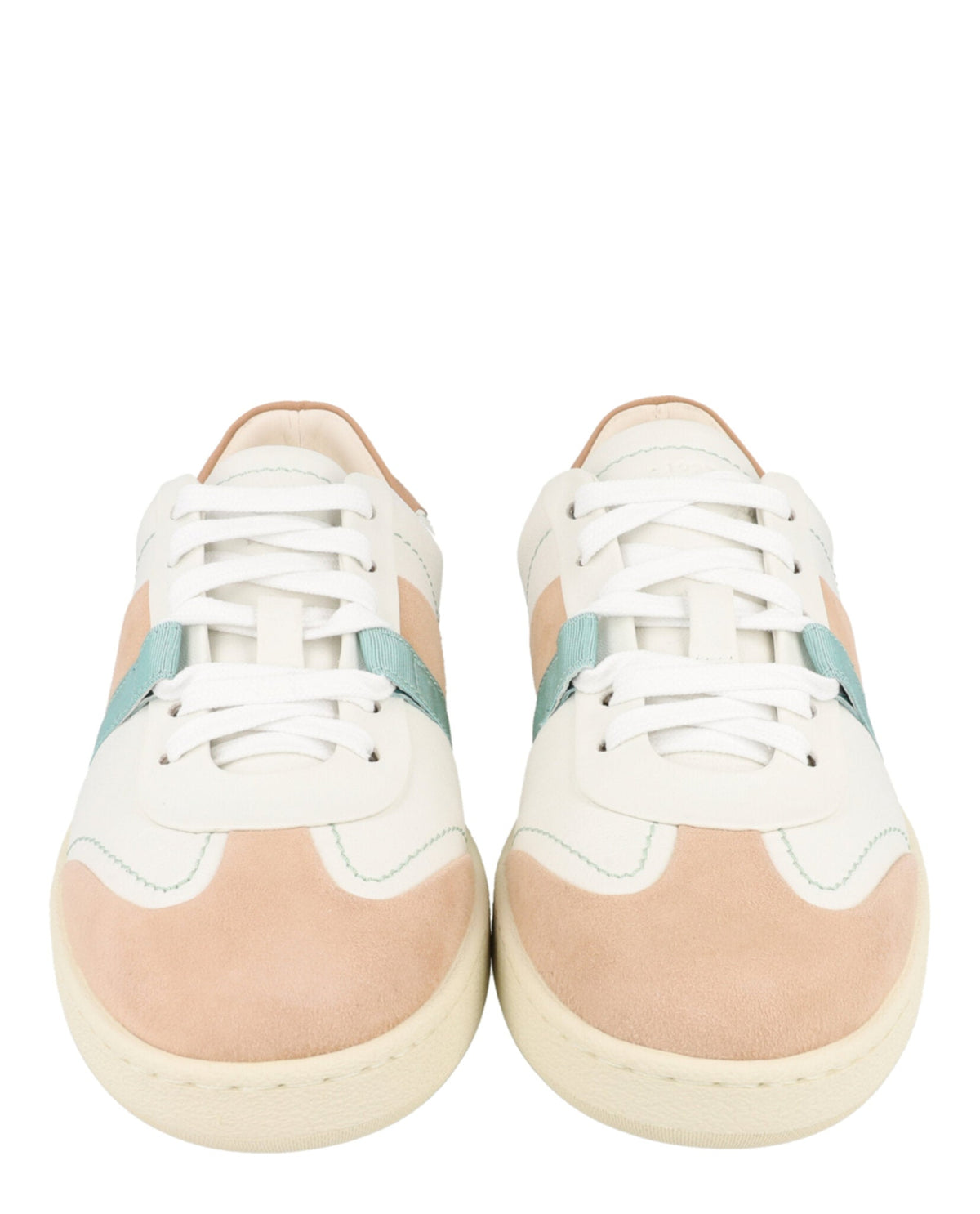 Ferragamo Garda Low Leather Sneakers