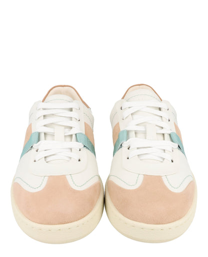 Ferragamo Garda Low Leather Sneakers