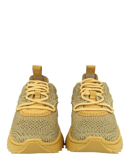 Ferragamo Nima Knit Low-Top Sneakers