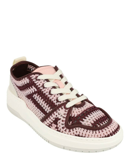 Ferragamo Dennis Crochet Sneakers
