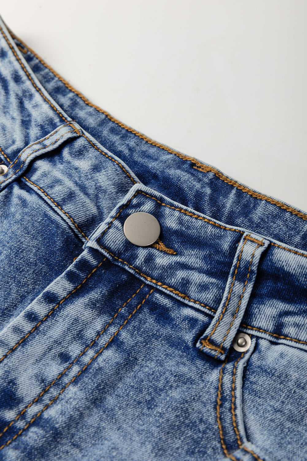 Threaded Pear Aria Straight High Waist Jeans