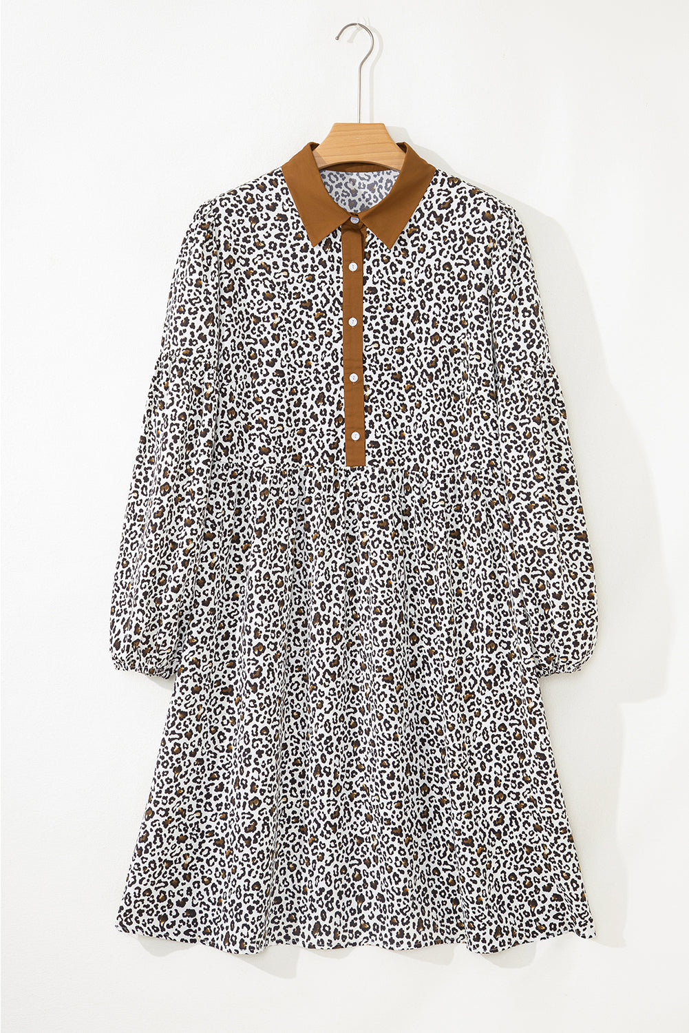 Threaded Pear Ayah Sleeve Loose Mini PLUS Dress