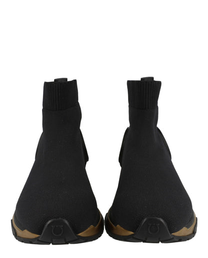 Ferragamo Gardena Ankle Sock Sneakers
