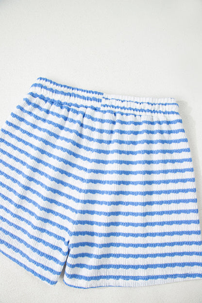 Threaded Pear Madalyn Knitted Short Sleeve Top
