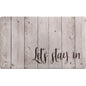 20"x36" Feel at Ease Anti-Fatigue Kitchen Mat (Lets Stay In)