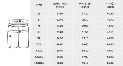 Baha Ranch Weekend Hooker Men's Beach Board Swim Shorts