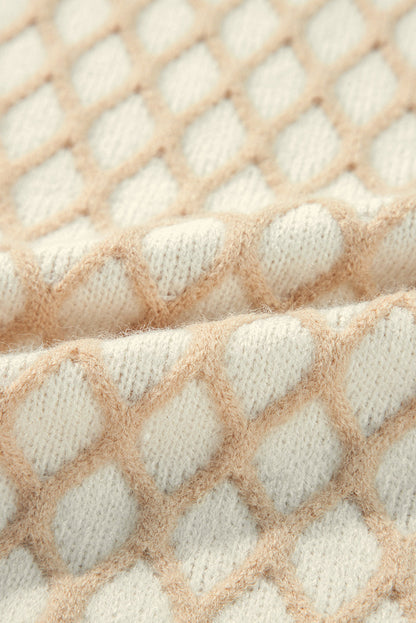 Threaded Pear Ella Drop Shoulder Loose Sweater