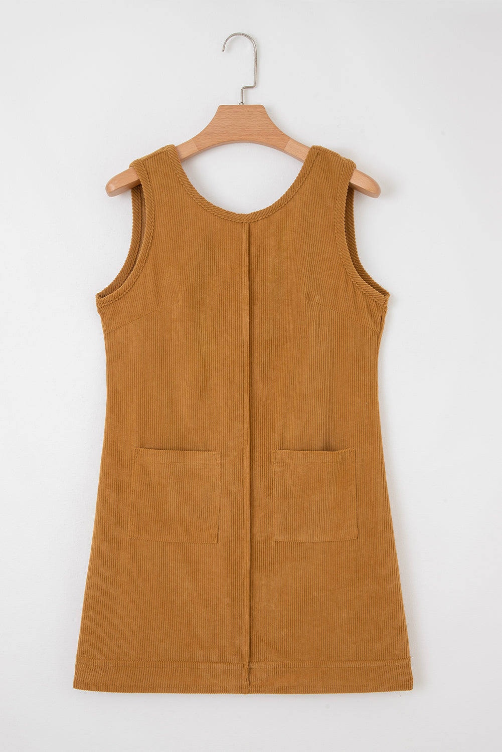 Threaded Pear Emapia Corduroy Sleeveless Mini Dress