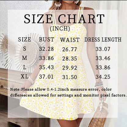 Women's Floral Print Cami Dress