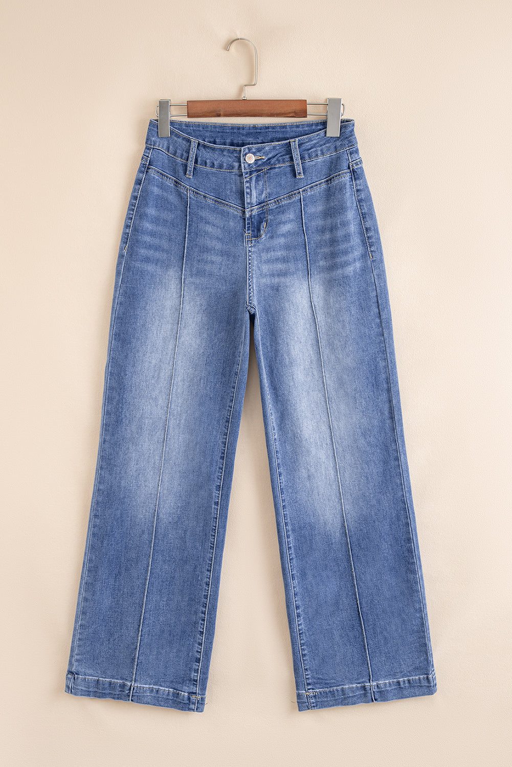 Threaded Pear Megan Loose High Rise Jeans