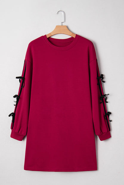 Threaded Pear Priscilla Drop Shoulder Sweatshirt Dress