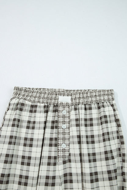 Threaded Pear Chana Wide Leg Casual Pants