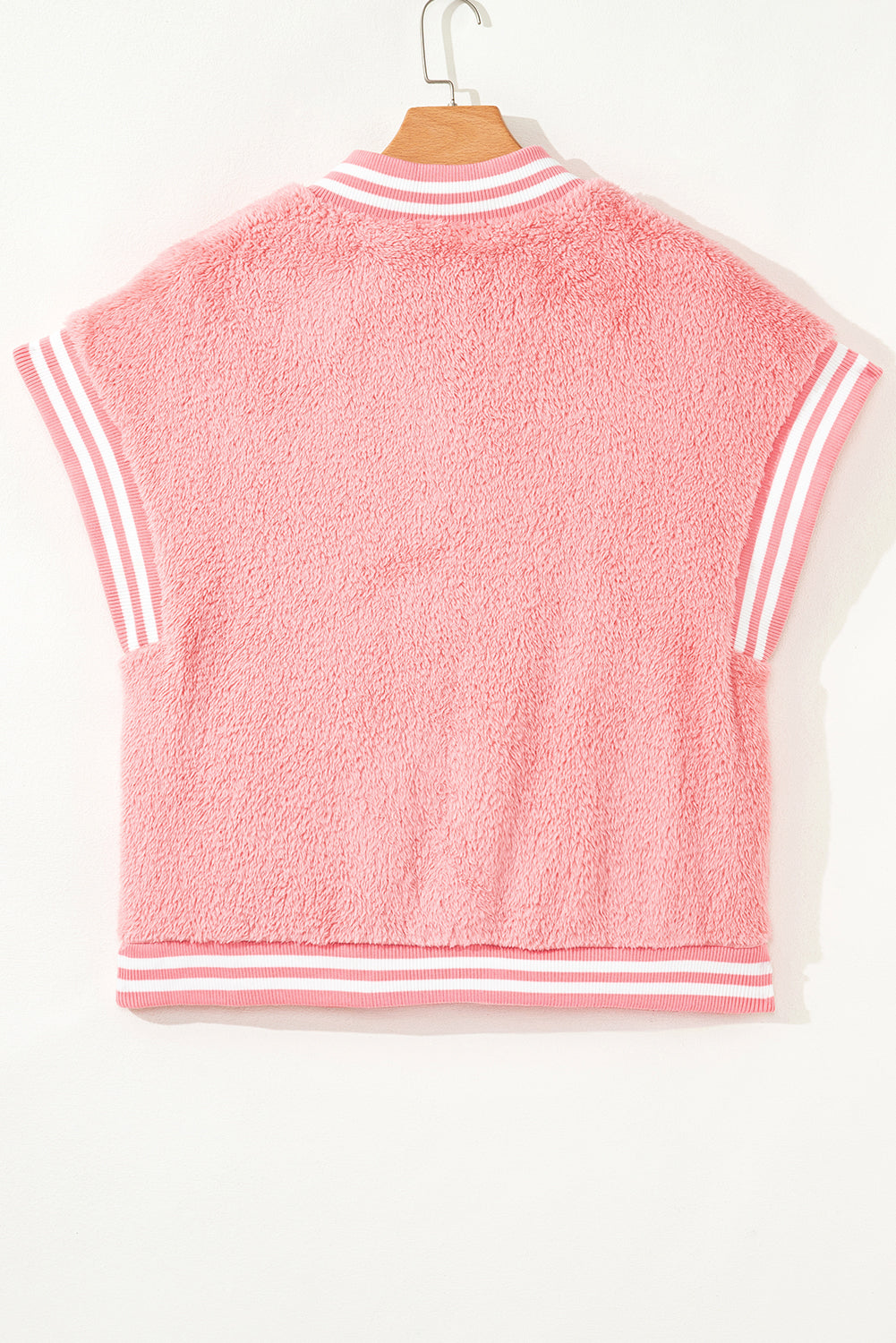Threaded Pear Mila Patchwork Winter Plush Vest