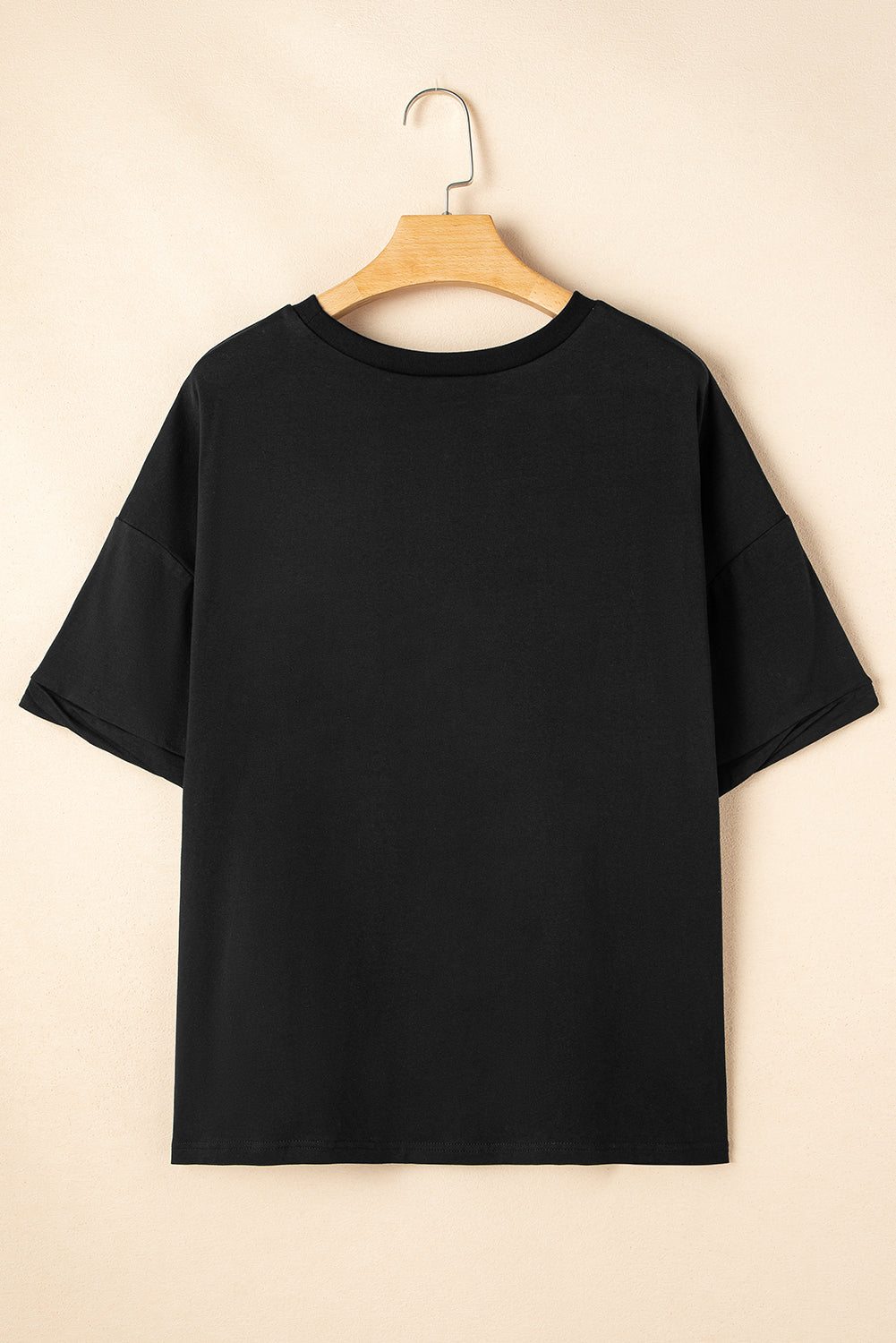 Threaded Pear Ayra Loose Half Sleeve Hi Low Hem Top