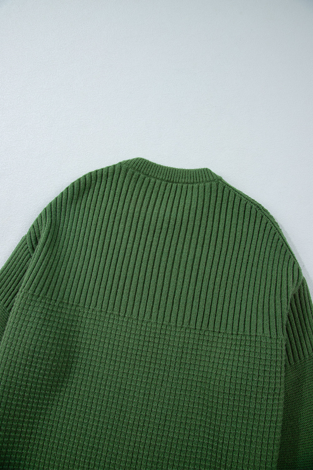 Threaded Pear Julietta Mixed Textured Knitted Sweater