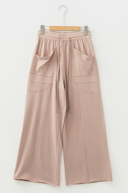 Elena Trim Wide Leg Pants by Threaded Pear