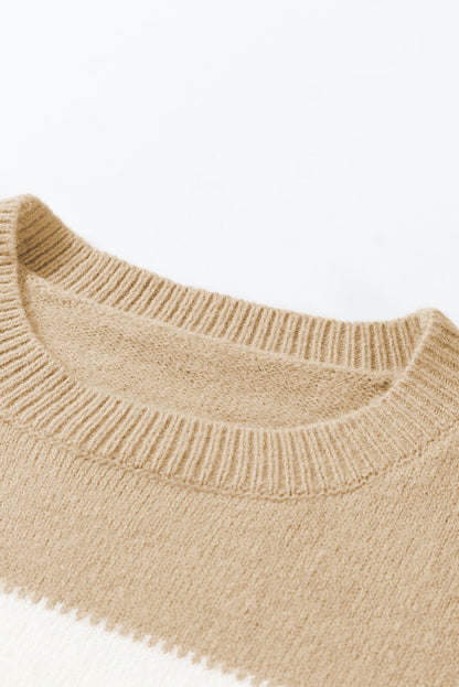 Threaded Pear Ella Sleeve Drop Shoulder Sweater