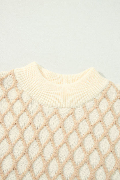 Threaded Pear Ella Drop Shoulder Loose Sweater