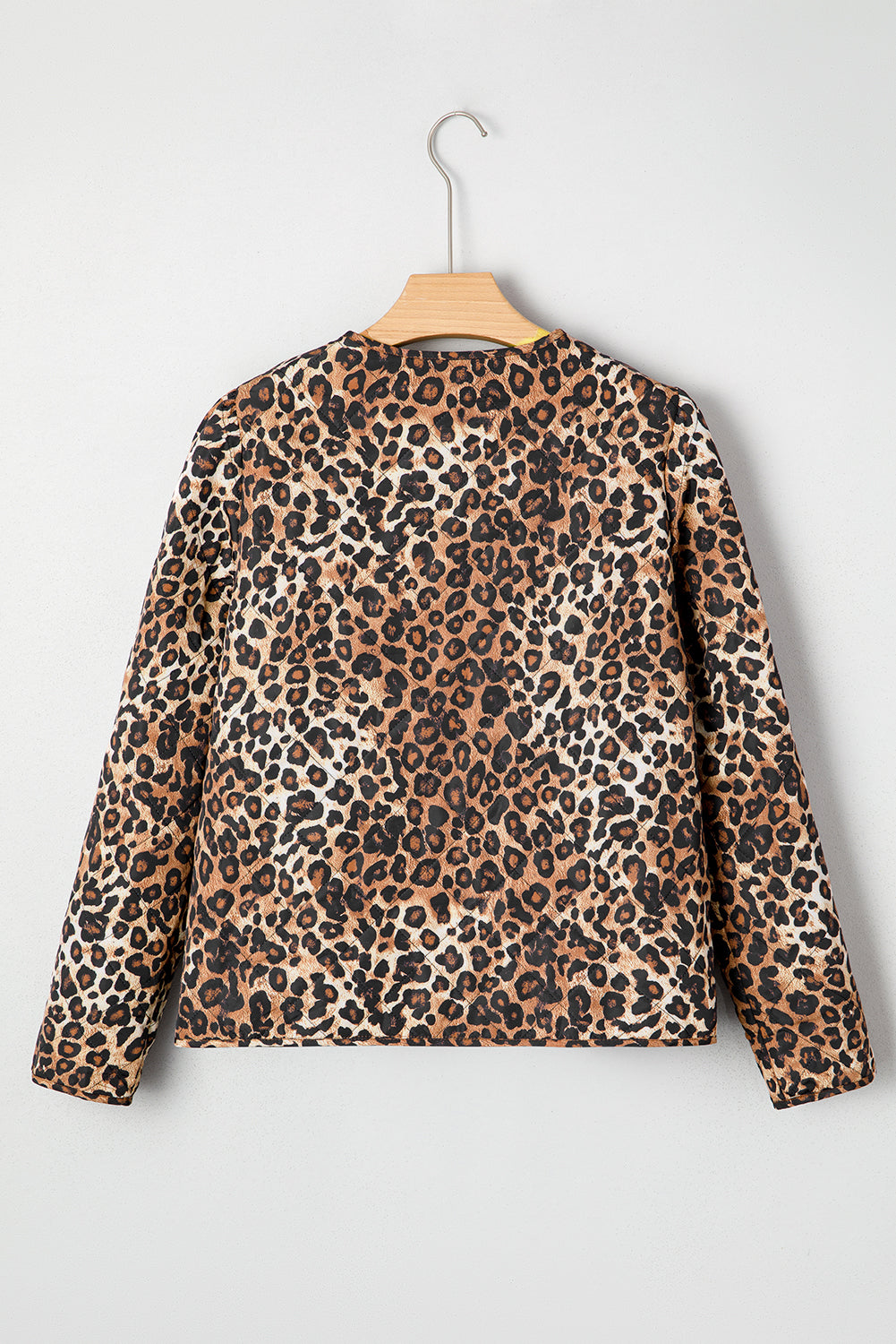 Threaded Pear Mara Quilted Tie Front Jacket