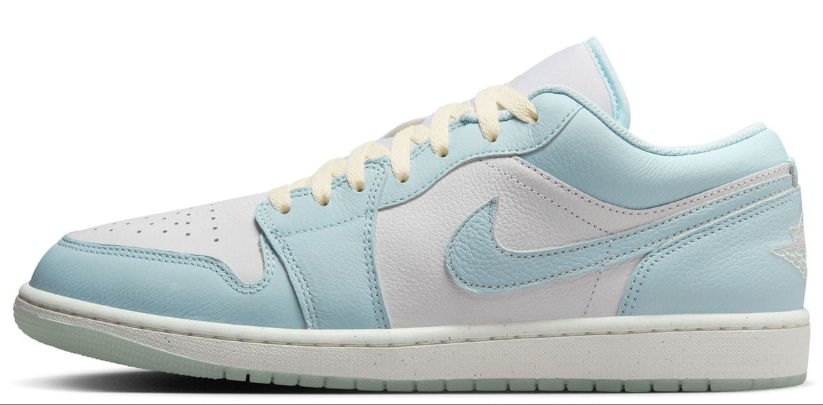 Air Jordan Men's Retro 1 Low Se 'Glacier Blue Summit White' Sneakers