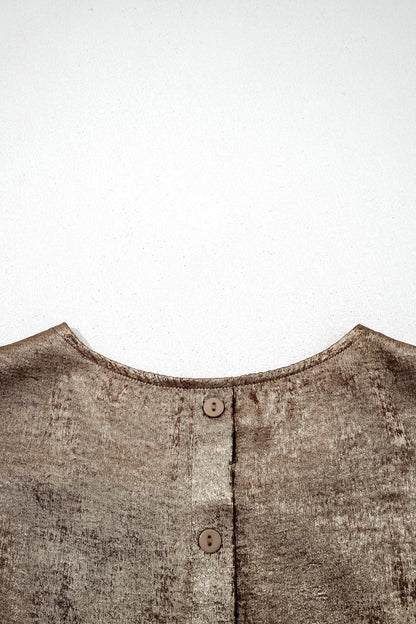 Threaded Pear Parker Ruffle Trim Sleeveless Top