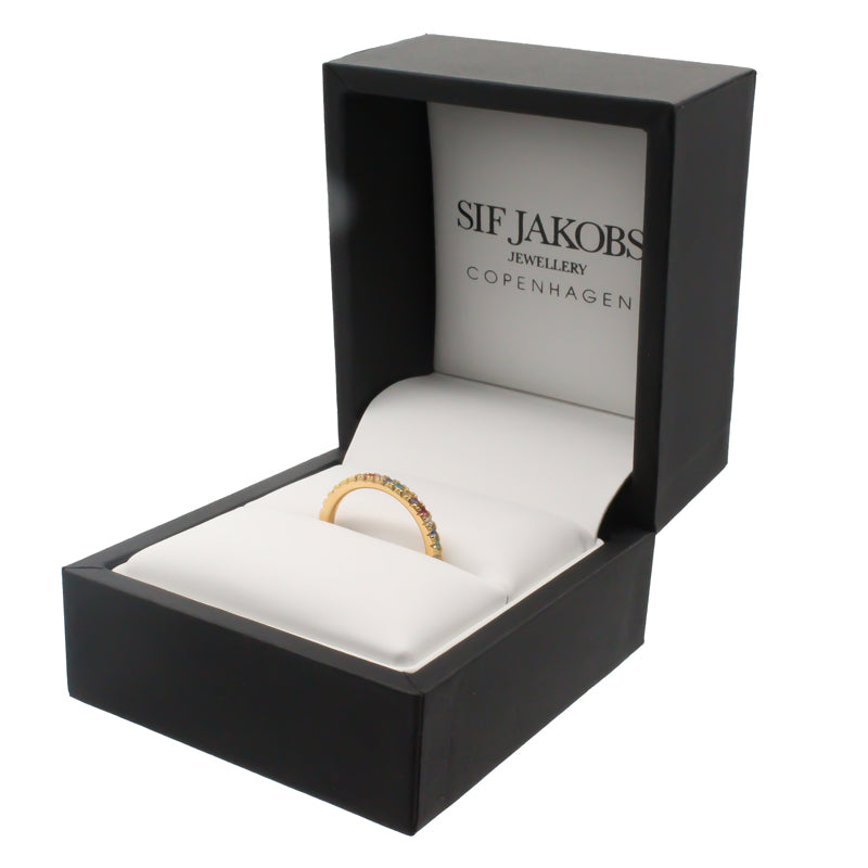 Gold Ring Size 52 Sif Jakobs Ellera Cubic Zirconia
