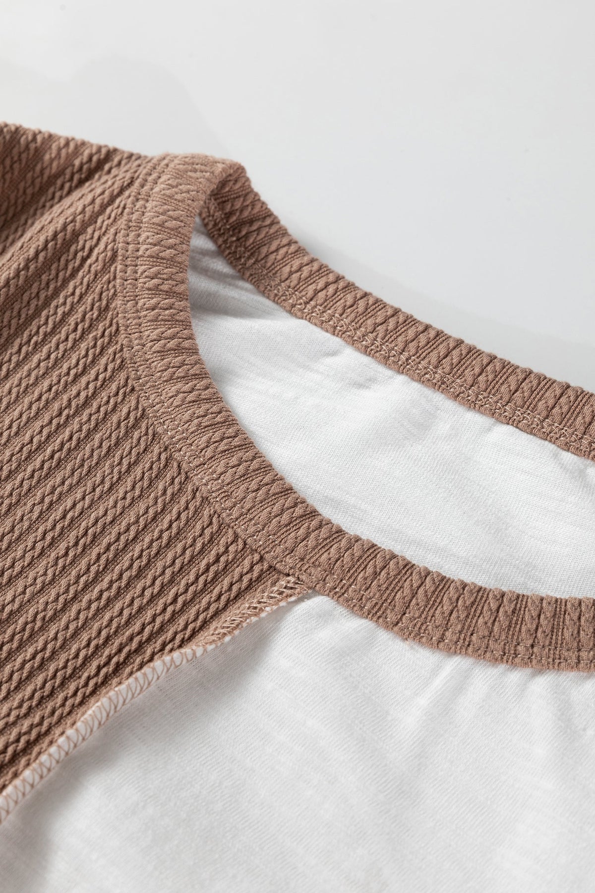 Threaded Pear Seraphina Raw Seamed Knitted Jumper