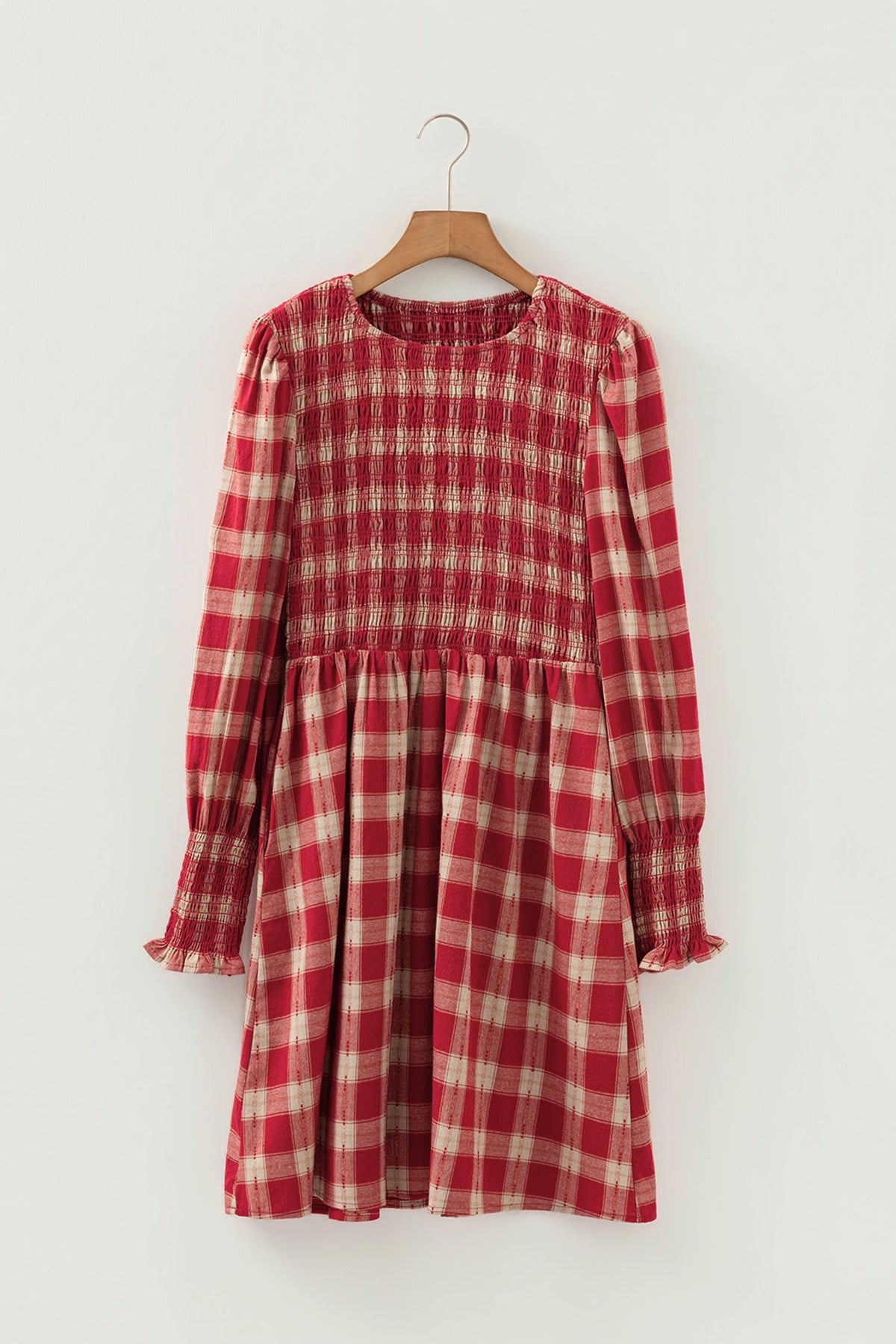 Threaded Pear Amelia Puff Sleeve Mini Dress