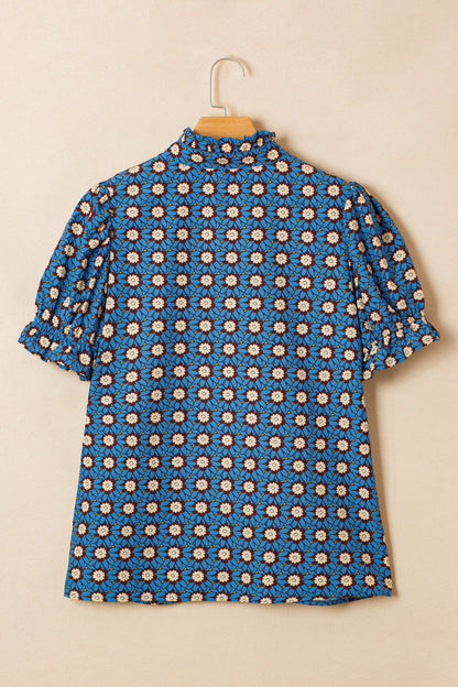 Chelsea Short Puff Sleeve Blouse
