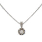 Swarovski Solitaire Collection Pendant Silver Necklace