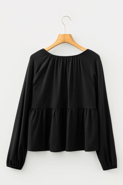 Threaded Pear Aliana Bust Flow Fit Blouse