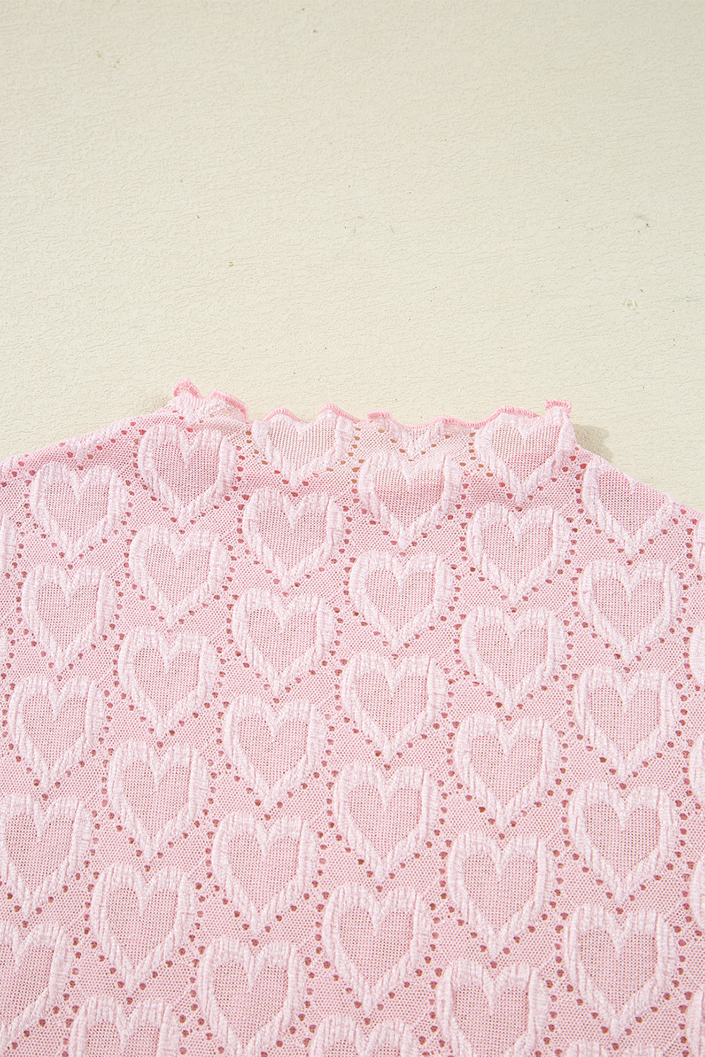 Threaded Pear Emily Sleeve Mock Fitted Top