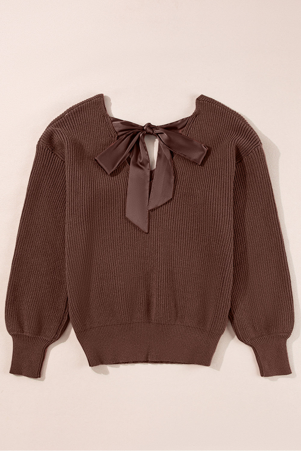 Threaded Pear Lia Knot Back Sweater