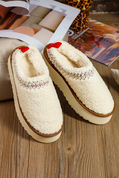 Threaded Pear Olivia Thick Sole Slippers