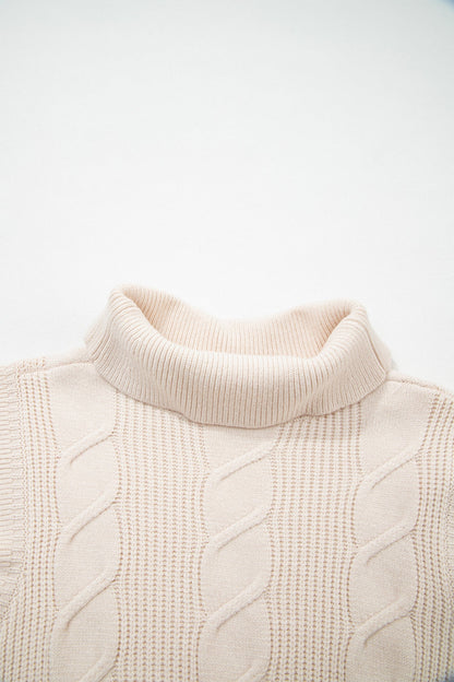 Threaded Pear Zaylee Ruffled Short Sleeve Sweater