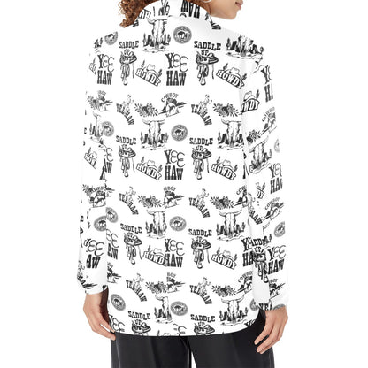 Baha Ranch Cowboy Print Women's Western Blazer