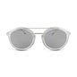 Police Mirror Silver Round Sunglasses SPL724 *EX DISPLAY*