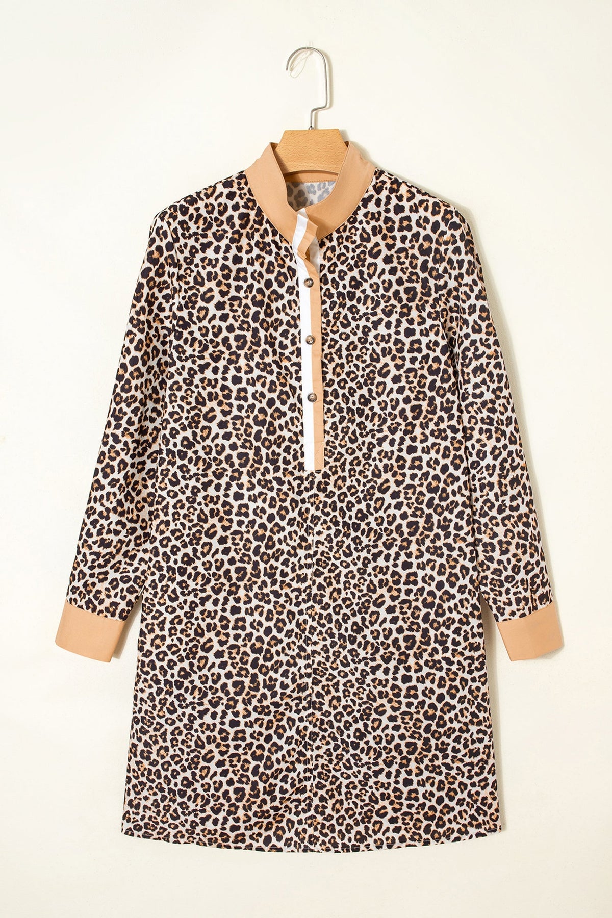 Threaded Pear Gemma Long Sleeve Flared Dress