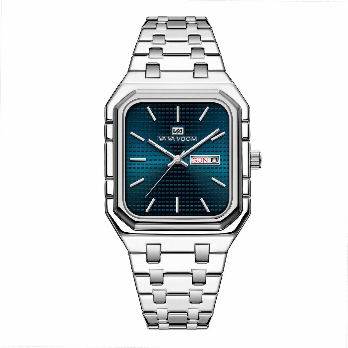 Men’s Luxury Luminous Square Watch | Trendy Square Dial Quartz Wristwatch | Modern Minimalist Glow-in-the-Dark Watch | High-Sense Fashion Waterproof Square Watch for Men