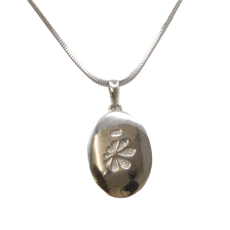 Oval Larimar Stone Sterling Silver Necklace By Marahlago