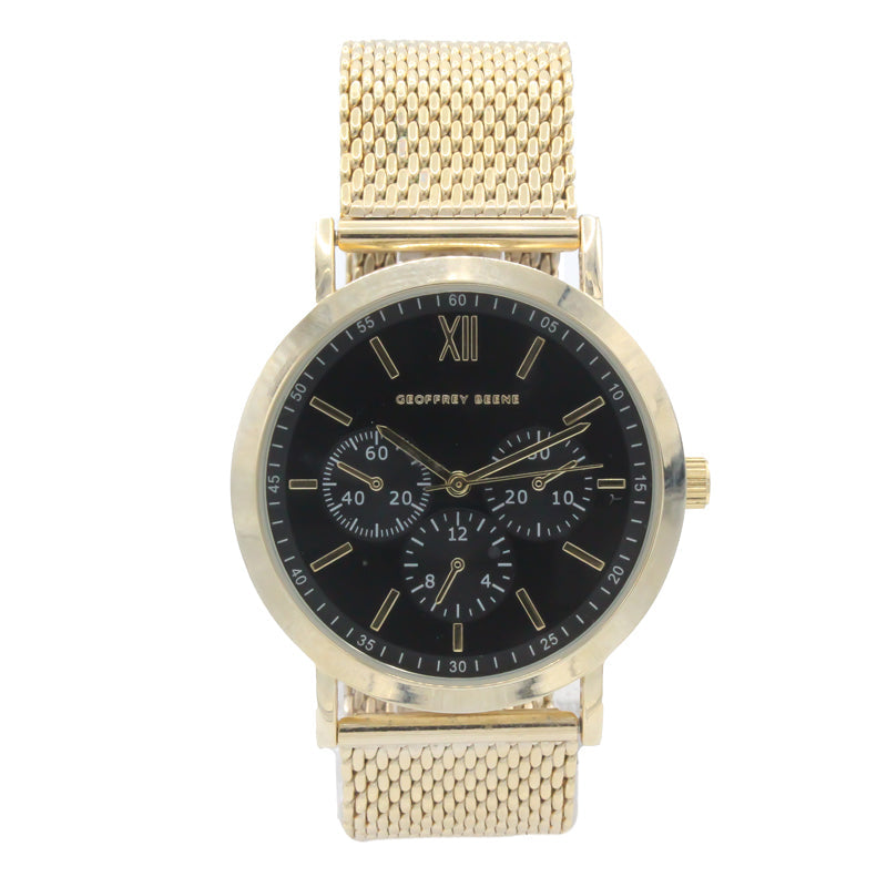 Geoffrey Beene Gold Men's Watch GB8048GDBK