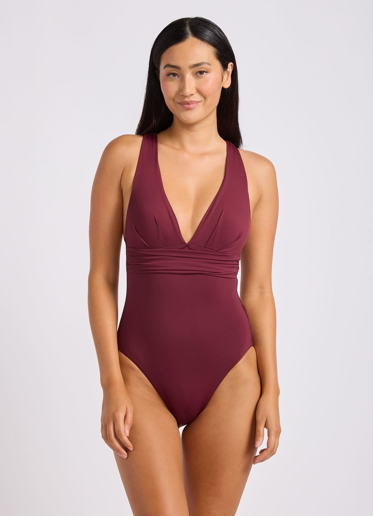 Seafolly Collective Cross Back One Piece Swimsuit