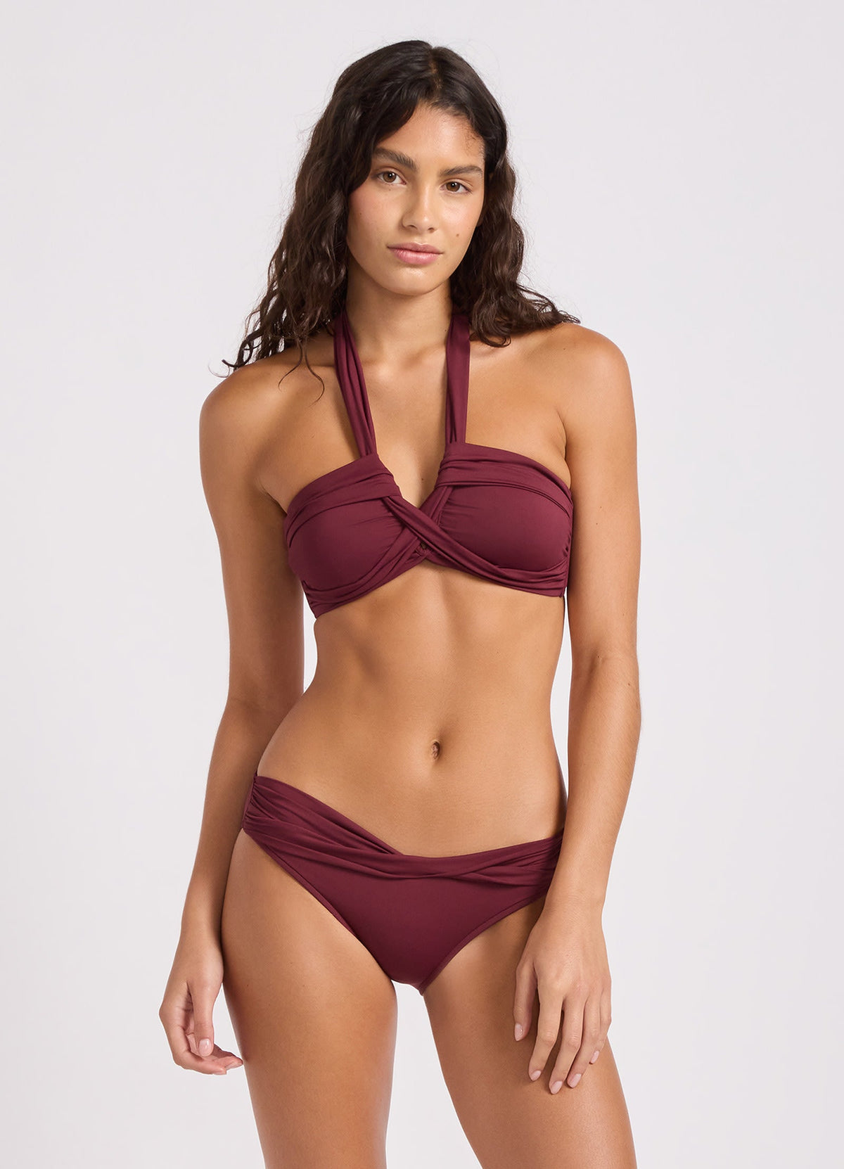 Seafolly Collective Twist Band Mini Hipster Bikini Bottom