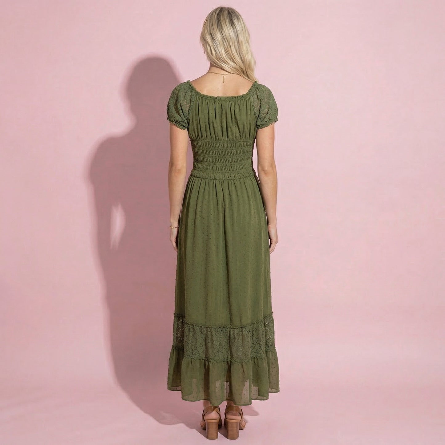 Renaissance Boho Lace Maxi Dress