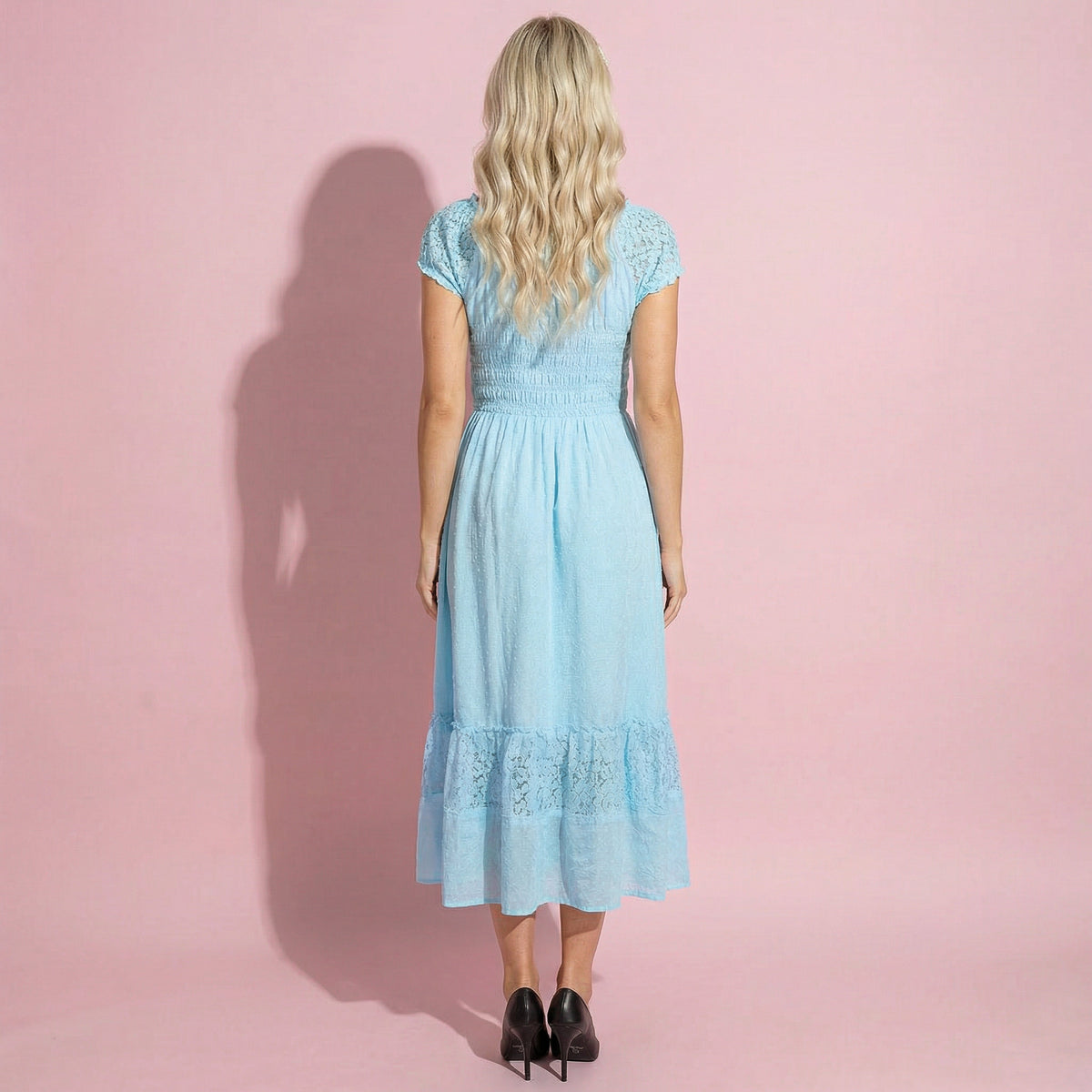 Renaissance Boho Lace Maxi Dress
