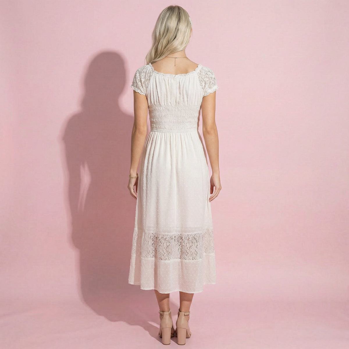 Renaissance Boho Lace Maxi Dress