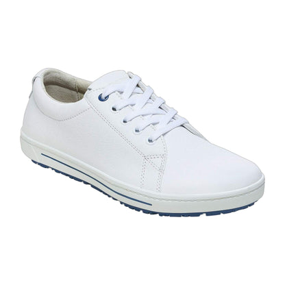 Birkenstock Unisex QO 500 Natural Leather White