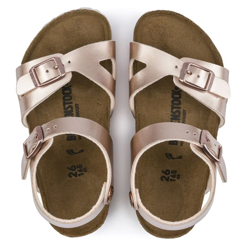 Birkenstock Rio Kids Birko-Flor Electric Metallic Copper