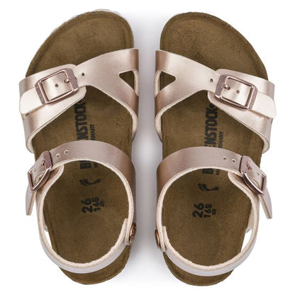 Birkenstock Rio Kids Birko-Flor Electric Metallic Copper